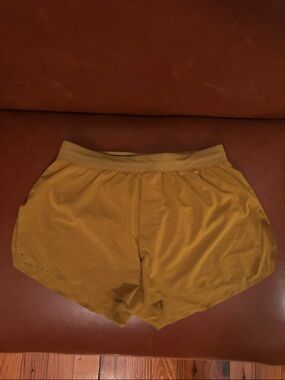 lululemon athletica Men's Athletic Shorts in Mustard